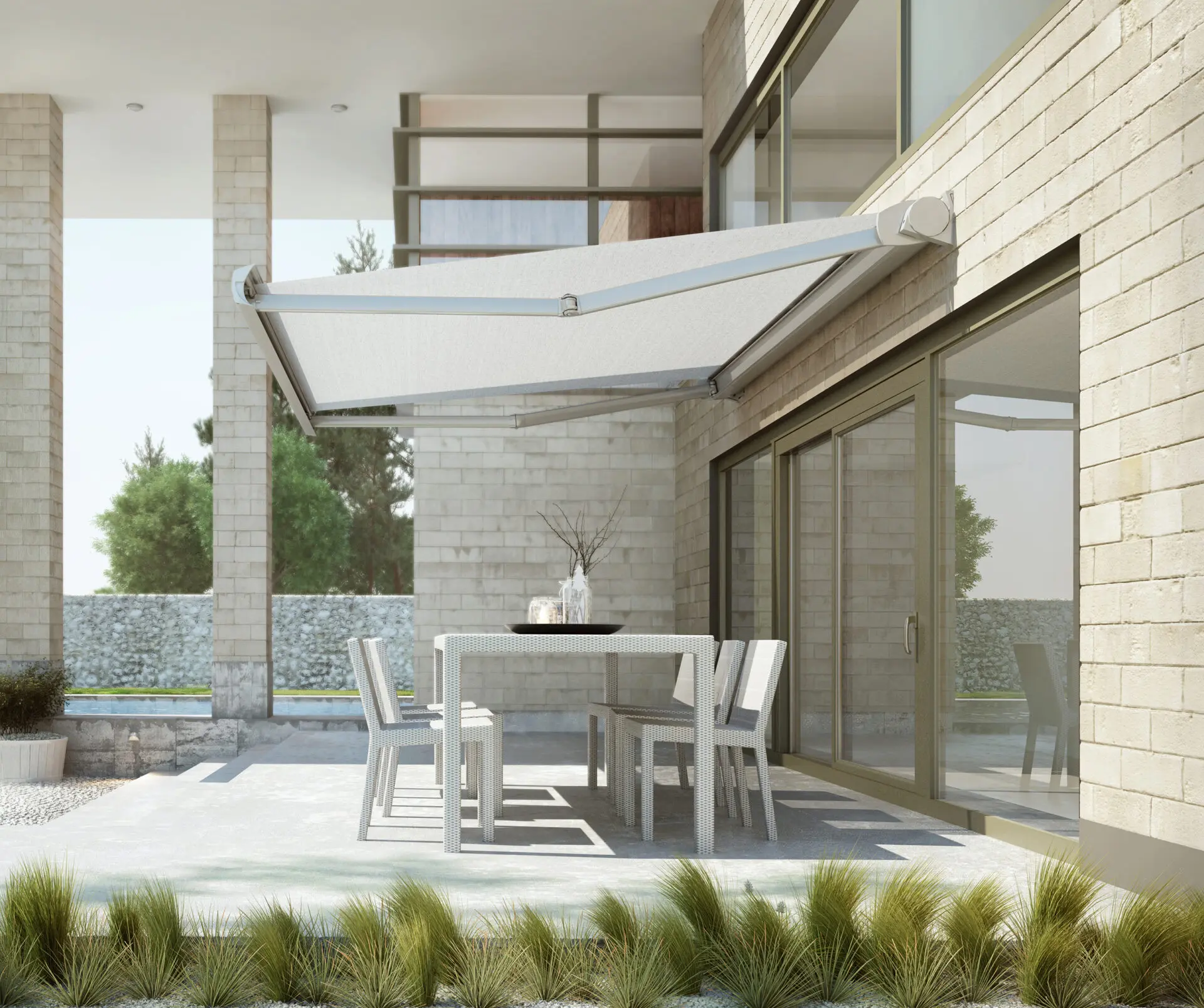 fabric recover for retractable awnings